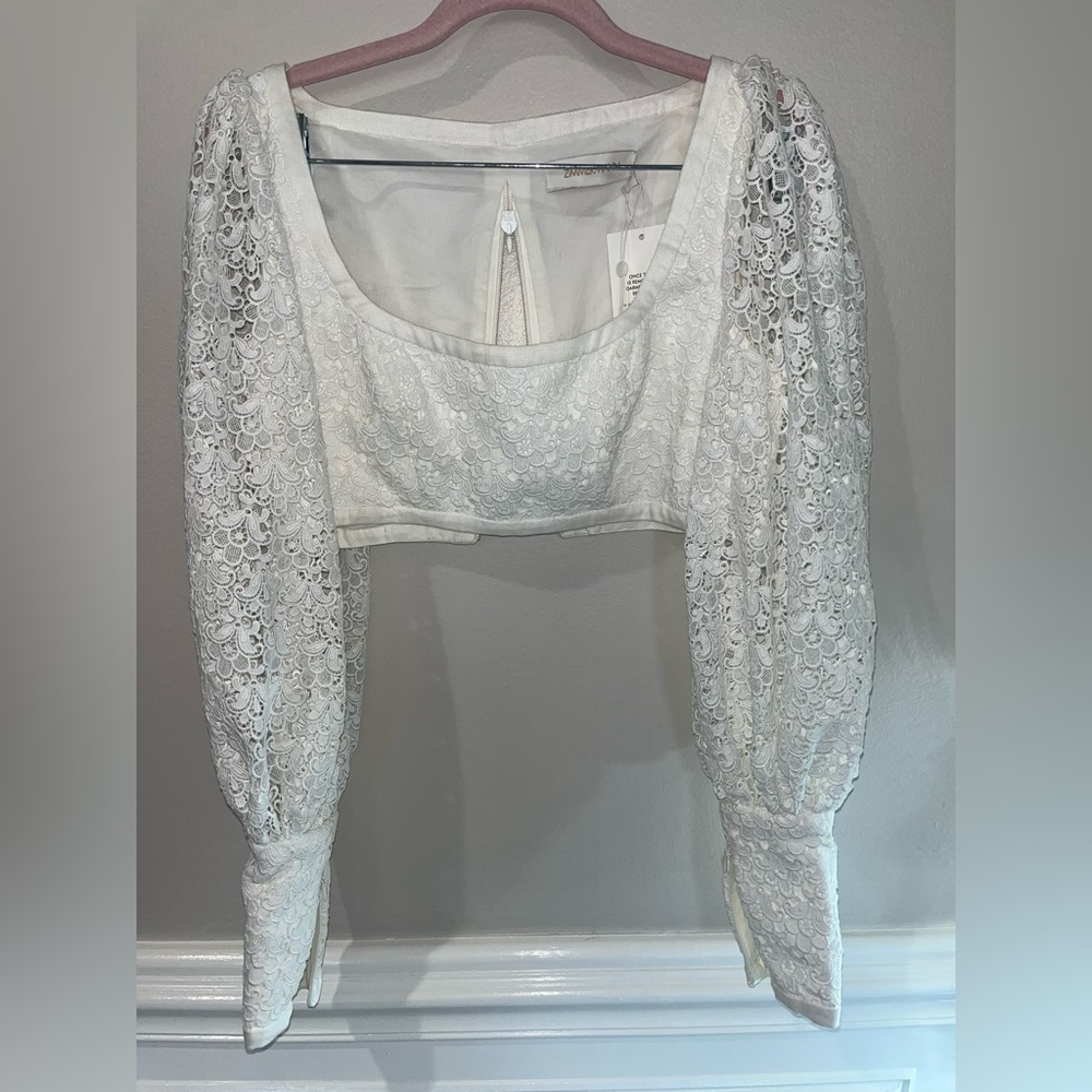 Zimmermann floral crop top